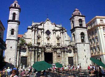 Cathedral in Old Havana Habana Vieja Cuba
